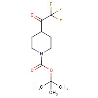 CAS:1093759-80-8 | PC49510 | 4-(Trifluoroacetyl)piperidine, N-BOC protected