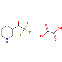 CAS:1298094-31-1 | PC49517 | 3-(1-Hydroxy-2,2,2-trifluoroethyl)piperidine oxalate