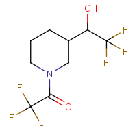 CAS:1283718-09-1 | PC49519 | 3-(1-Hydroxy-2,2,2-trifluoroethyl)-1-(trifluoroacetyl)piperidine