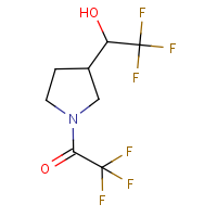 CAS:1159981-93-7 | PC49525 | 3-(1-Hydroxy-2,2,2-trifluoroethyl)-1-(trifluoroacetyl)pyrrolidine