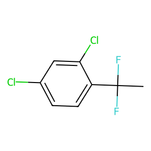 CAS:1204295-92-0 | PC49562 | 2,4-Dichloro-1-(1,1-difluoroethyl)benzene