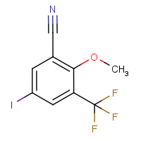 CAS:1445995-74-3 | PC49623 | 5-Iodo-2-methoxy-3-(trifluoromethyl)benzonitrile