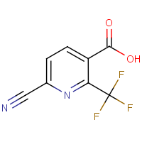 CAS: 1211537-27-7 | PC49633 | 6-Cyano-2-(trifluoromethyl)nicotinic acid