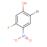 CAS: 1369139-60-5 | PC49642 | 2-Bromo-5-fluoro-4-nitrophenol