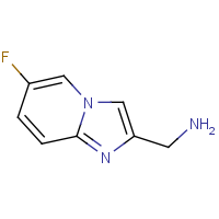 CAS: 1020033-86-6 | PC49658 | 2-(Aminomethyl)-6-fluoroimidazo[1,2-a]pyridine