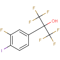 CAS: 1358953-45-3 | PC49670 | 1,1,1,3,3,3-Hexafluoro-2-(3-fluoro-4-iodophenyl)propan-2-ol