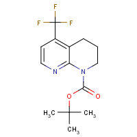 CAS: 2366994-11-6 | PC49673 | tert-Butyl 5-(trifluoromethyl)-3,4-dihydro-1,8-naphthyridine-1(2H)-carboxylate