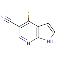 CAS:1260381-44-9 | PC49682 | 4-Fluoro-1H-pyrrolo[2,3-b]pyridine-5-carbonitrile