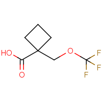 CAS: 1408279-33-3 | PC49694 | 1-Trifluoromethoxymethyl-cyclobutanecarboxylic acid