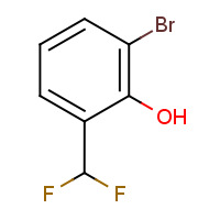 CAS:1261813-91-5 | PC49701 | 2-Bromo-6-(difluoromethyl)phenol