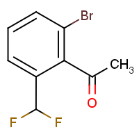 CAS: 2385724-76-3 | PC49702 | 2'-Bromo-6'-(difluoromethyl)acetophenone