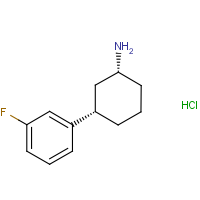 CAS: | PC49823 | rac-(1R,3S)-3-(3-Fluorophenyl)cyclohexan-1-amine hydrochloride