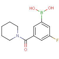 CAS:874219-43-9 | PC4985 | 3-Fluoro-5-(piperidin-1-ylcarbonyl)benzeneboronic acid
