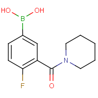 CAS: 874219-30-4 | PC4986 | 4-Fluoro-3-(piperidin-1-ylcarbonyl)benzeneboronic acid
