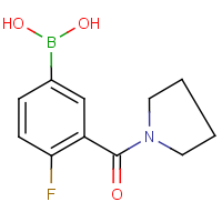 CAS:874219-31-5 | PC4989 | 4-Fluoro-3-(pyrrolidin-1-ylcarbonyl)benzeneboronic acid