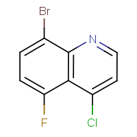 CAS: 1065093-11-9 | PC499015 | 8-Bromo-4-chloro-5-fluoroquinoline