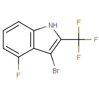 CAS:  | PC499021 | 3-Bromo-4-fluoro-2-(trifluoromethyl)indole