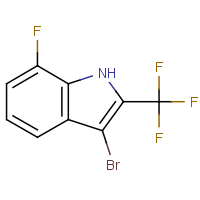 CAS:1780586-28-8 | PC499024 | 3-Bromo-7-fluoro-2-(trifluoromethyl)indole