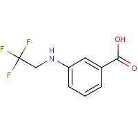 CAS: 1215366-23-6 | PC499029 | 3-(2,2,2-Trifluoroethylamino)benzoic acid