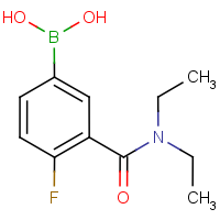 CAS: 874219-28-0 | PC4997 | 3-(Diethylcarbamoyl)-4-fluorobenzeneboronic acid