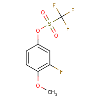 CAS: 1446016-65-4 | PC500076 | 3-Fluoro-4-methoxyphenyl trifluoromethanesulphonate