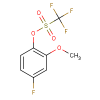 CAS: 1446016-97-2 | PC500077 | 4-Fluoro-2-methoxyphenyl trifluoromethanesulphonate