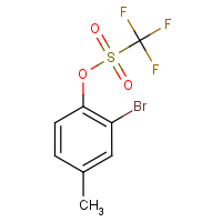 CAS:138719-95-6 | PC500079 | 2-Bromo-4-methylphenyl trifluoromethanesulphonate