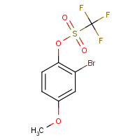 CAS: 1092542-30-7 | PC500083 | 2-Bromo-4-methoxyphenyl trifluoromethanesulphonate