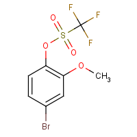 CAS:491862-02-3 | PC500084 | 4-Bromo-2-methoxyphenyl trifluoromethanesulphonate