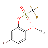 CAS: 1446016-61-0 | PC500085 | 5-Bromo-2-methoxyphenyl trifluoromethanesulphonate