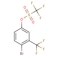 CAS: | PC500087 | 4-Bromo-3-(trifluoromethyl)phenyl trifluoromethanesulphonate