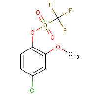 CAS: 607744-55-8 | PC500092 | 4-Chloro-2-methoxyphenyl trifluoromethanesulphonate