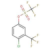 CAS: 1446016-91-6 | PC500097 | 4-Chloro-3-(trifluoromethyl)phenyl trifluoromethanesulphonate