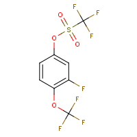 CAS:1448855-43-3 | PC500130 | 3-Fluoro-4-(trifluoromethoxy)phenyl trifluoromethanesulphonate