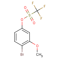CAS: 1448854-91-8 | PC500134 | 4-Bromo-3-methoxyphenyl trifluoromethanesulphonate
