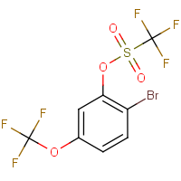 CAS:1448855-39-7 | PC500137 | 2-Bromo-5-(trifluoromethoxy)phenyl trifluoromethanesulphonate