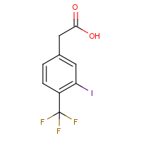 CAS:  | PC500180 | 3-Iodo-4-(trifluoromethyl)phenylacetic acid