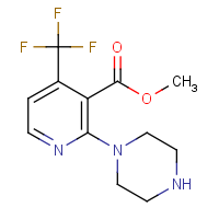 CAS:1221791-85-0 | PC50019 | Methyl 2-(piperazin-1-yl)-4-(trifluoromethyl)nicotinate