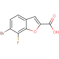 CAS:1823358-68-4 | PC500193 | 6-Bromo-7-fluorobenzo[b]furan-2-carboxylic acid