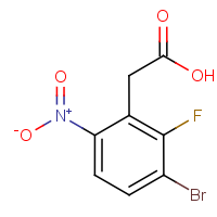 CAS: 1807155-75-4 | PC500196 | 3-Bromo-2-fluoro-6-nitrophenylacetic acid