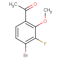 CAS:1784121-96-5 | PC500203 | 4'-Bromo-3'-fluoro-2'-methoxyacetophenone