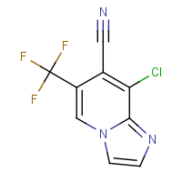 CAS: 1221792-55-7 | PC50021 | 8-Chloro-6-(trifluoromethyl)imidazo[1,2-a]pyridine-7-carbonitrile