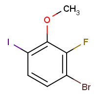 CAS: 1824571-99-4 | PC500211 | 3-Bromo-2-fluoro-6-iodoanisole