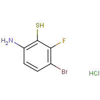 CAS:  | PC500214 | 6-Amino-3-bromo-2-fluorothiophenol hydrochloride