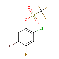CAS: 1820619-90-6 | PC500246 | 5-Bromo-2-chloro-4-fluorophenyl trifluoromethanesulfonate