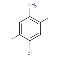 CAS: 1219741-79-3 | PC500251 | 4-Bromo-5-fluoro-2-iodoaniline