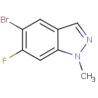CAS:1185767-06-9 | PC500259 | 5-Bromo-6-fluoro-1-methyl-1H-indazole