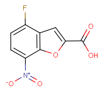 CAS:1823793-02-7 | PC500287 | 4-Fluoro-7-nitrobenzo[b]furan-2-carboxylic acid