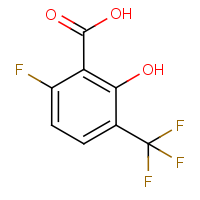 CAS:1823930-40-0 | PC500295 | 6-Fluoro-2-hydroxy-3-(trifluoromethyl)benzoic acid