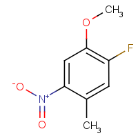 CAS: 3108-02-9 | PC500308 | 2-Fluoro-4-methyl-5-nitroanisole